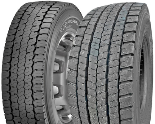245/70R17.5 Pirelli R02 ProFuel Drive 136/134M PR16 Ведуча вантажна шина